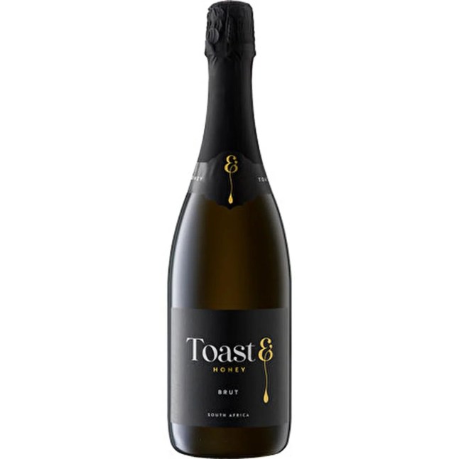 Toast & Honey Brut on a white background