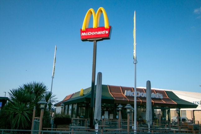McDonald's at Brighton Marina, England